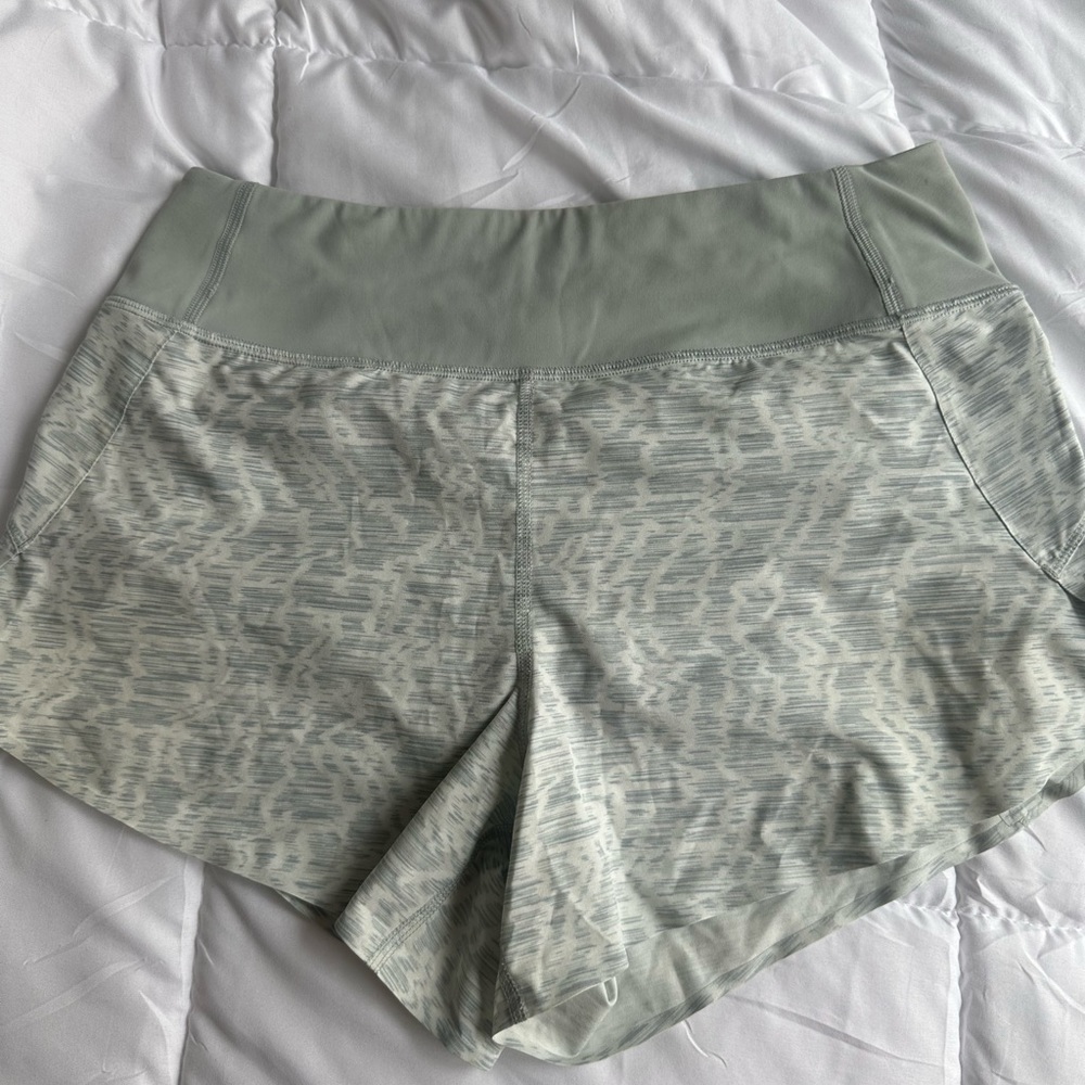 Athleta Gray Athletic Shorts Lightweight Moisture-Wicking